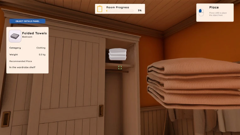 Home Reset: Organizing Simulator Image