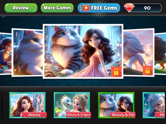 Jigsaw Puzzles: Princess Saga screenshot