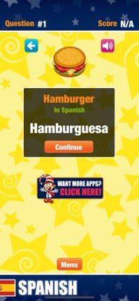 Learn Spanish Today! screenshot
