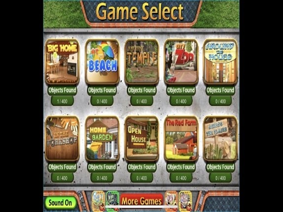 Pack 17 -10 in 1 Hidden Object screenshot