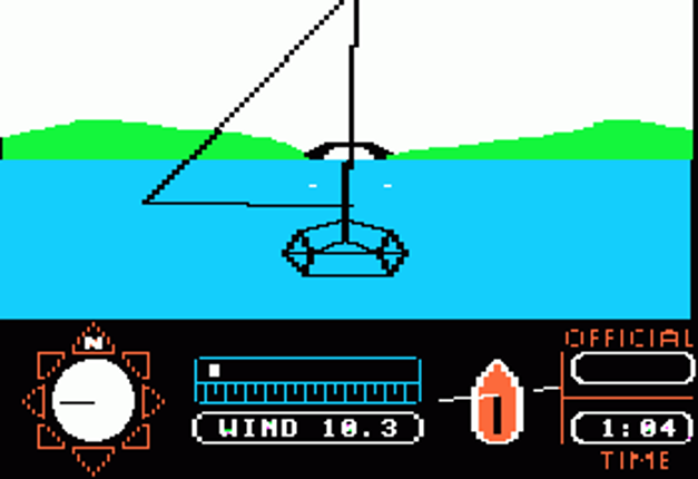 The American Challenge: A Sailing Simulation Image