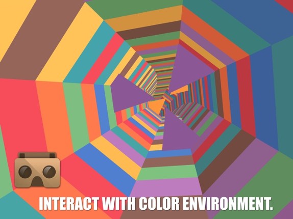 VR Color Tunnel Race-Time Travel Virtual Reality Image