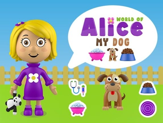 World of Alice   My Dog Game Cover