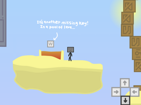 Adventures Of A Broken Keyboard screenshot