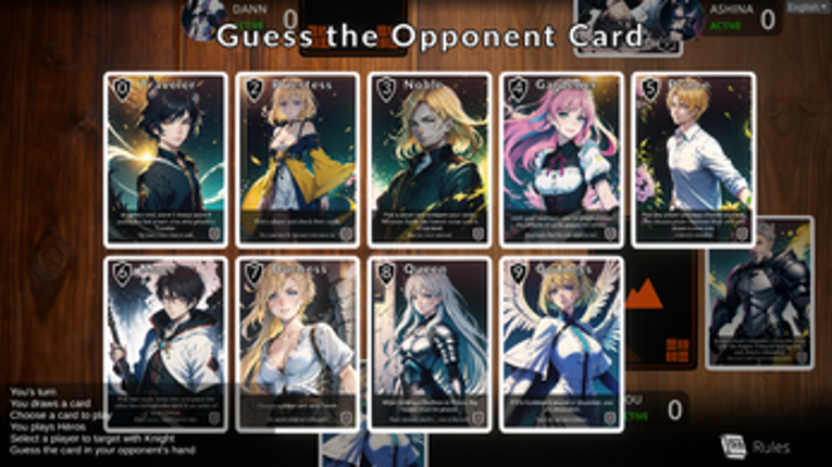 Alumnia Card Battle screenshot