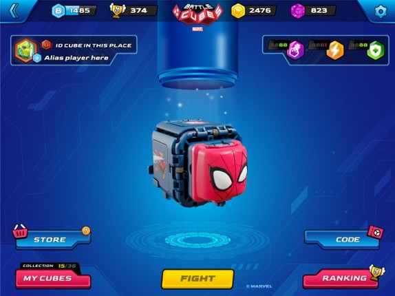 Battle Cubes - Duel of heroes screenshot