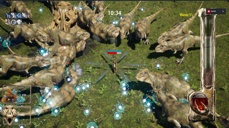 Chrono Vanguard: Primal Survival - Dinosaur screenshot