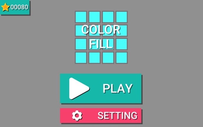 Color Fill : One Line Puzzle Image