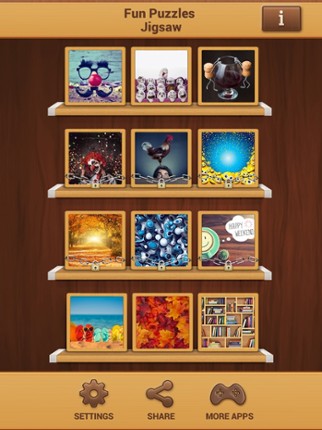 Fun Jigsaw Puzzles - Free Brain Training Games Image
