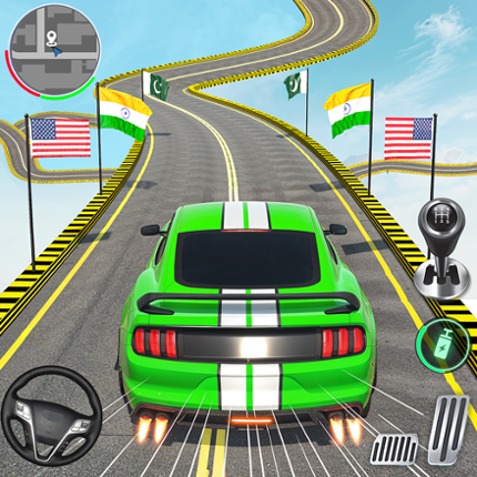 Muscle Car Stunts - Ramp Car Image