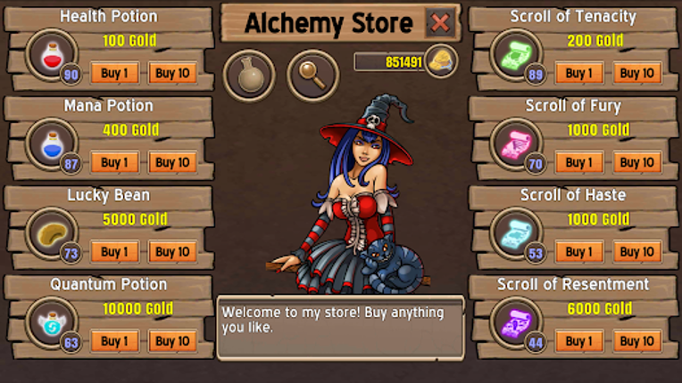 Epic Raiders - Auto Battler screenshot