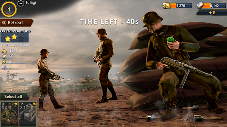 World war 2 1945: ww2 games screenshot