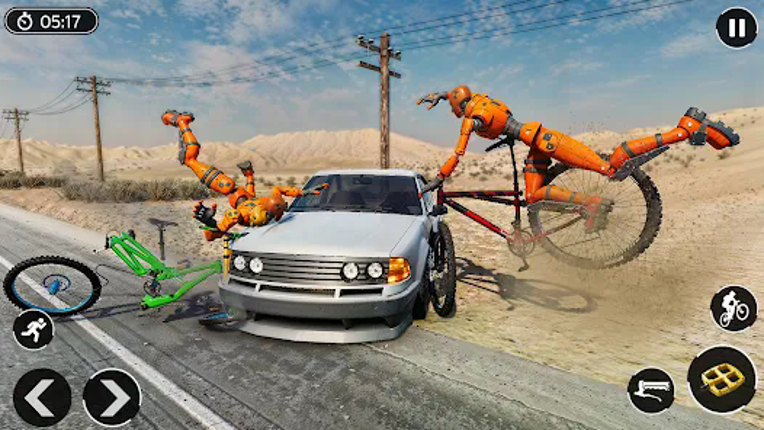 Ragdoll BMX Bone Fall Crash Image