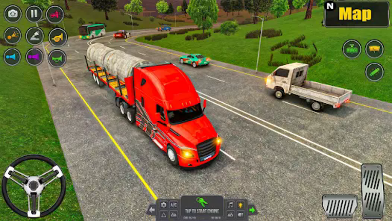 America Cargo Truck Driving 3D screenshot