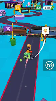 Pizza Delivery Dash: Motorbike Image