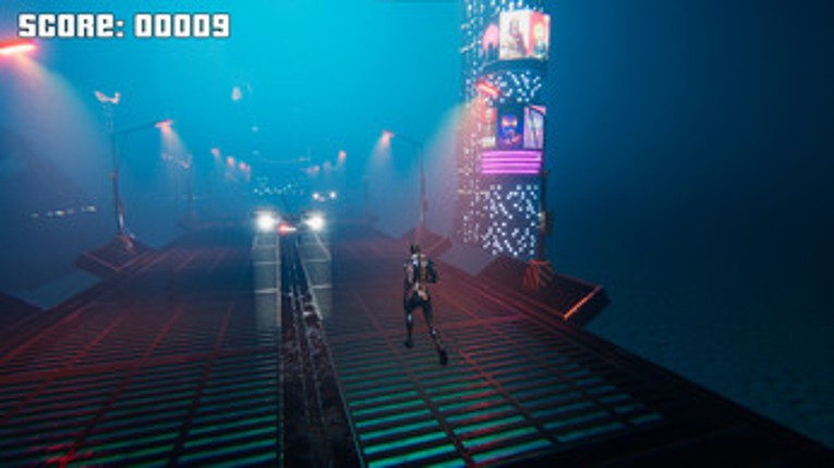 Cyberpunk Surfer Image