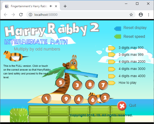 Games like HarryRabby 2 Multiply by odd numbers FREE Version