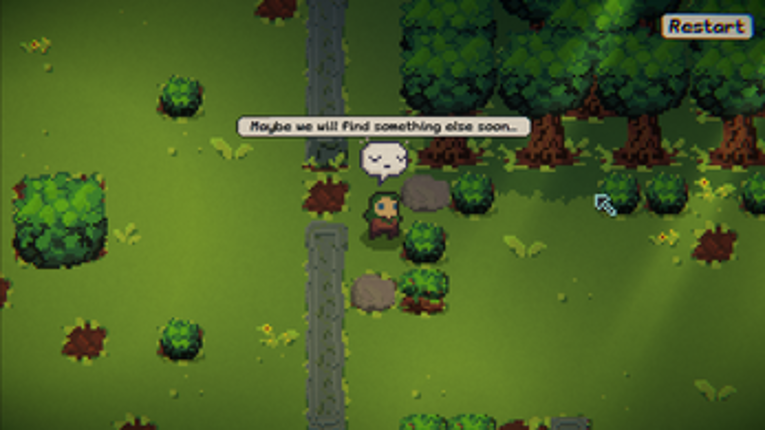 Lost in the forest screenshot