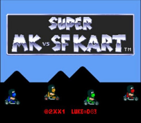 Super MK vs SF Kart (D83 Version) Image