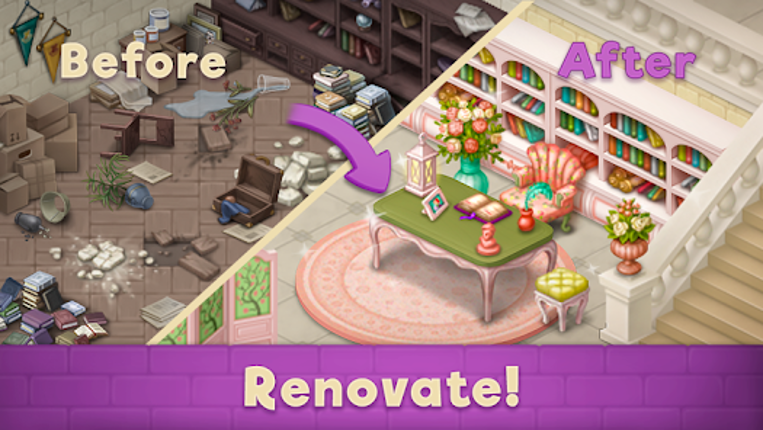 Magic Mansion: Match-3 screenshot