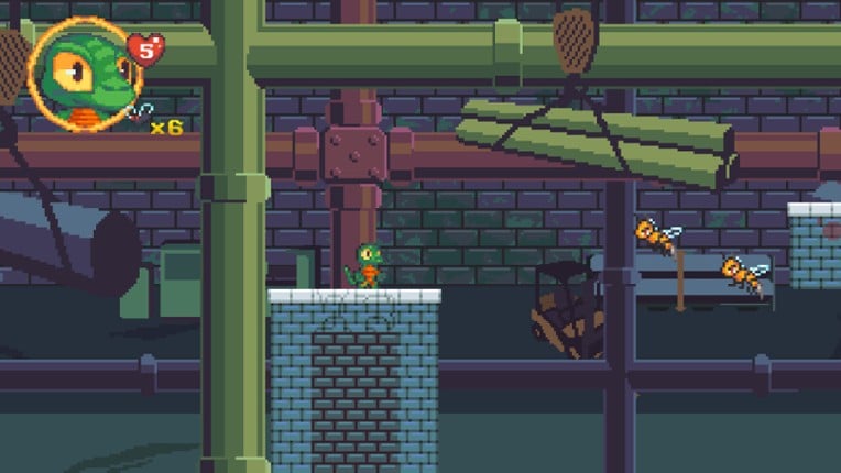 Geko: In Search Of The Big Fly screenshot