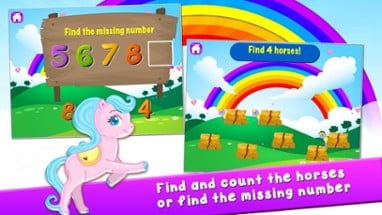 My Pony Play Math Games Image