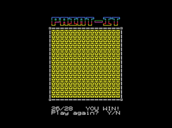 Paint-it for MSX screenshot