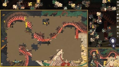 Pixel Puzzles 3: Ukiyo-e Jigsaws Image