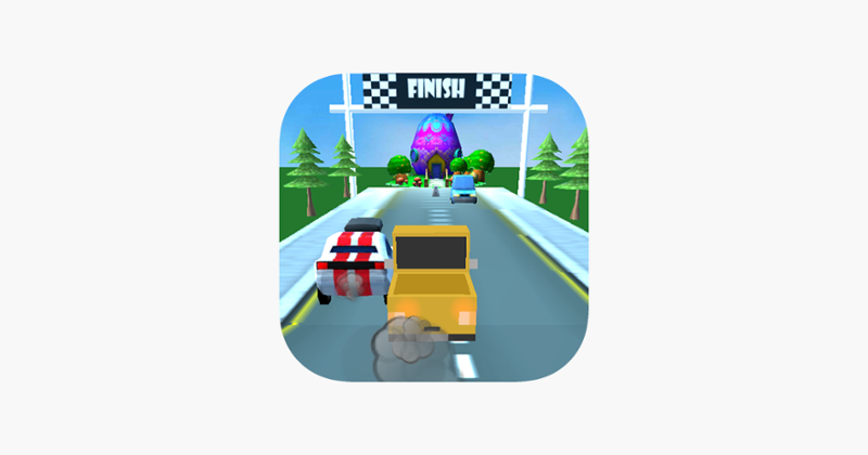 Racing Car Cartoon Game Cover