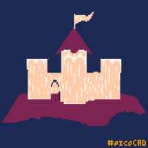 Tiny Camelot -- picoCAD Jam 32 Image