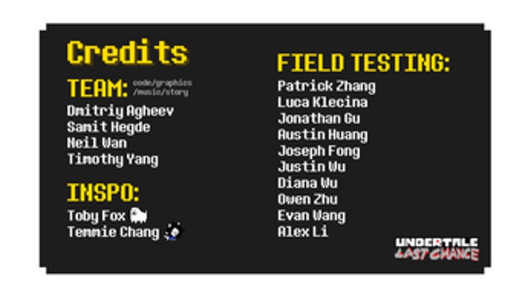 Undertale: Last Chance screenshot
