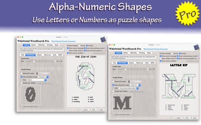 Whirlwind WordSearch screenshot