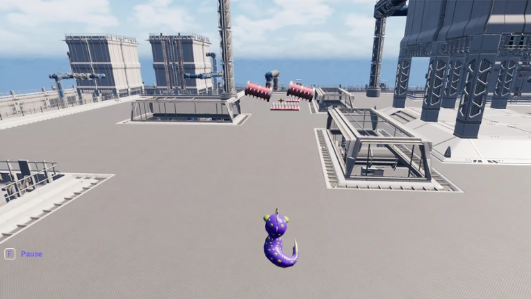 Worm In Space screenshot