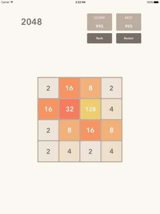 2048 - 2048中文版 &amp; 2O48快乐益智游戏 Image