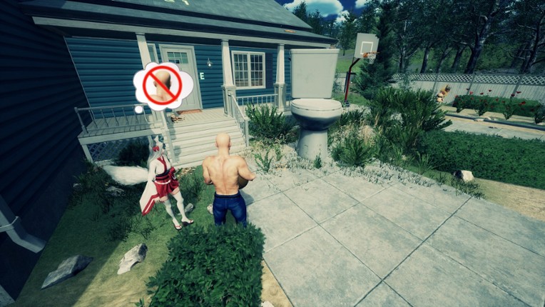 Bald Man Climbs Up screenshot