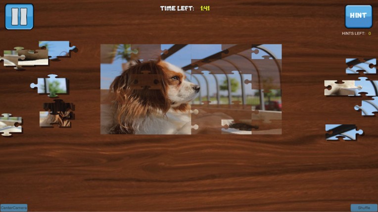 Bepuzzled Puppy Dog Jigsaw Puzzle screenshot