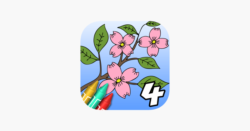 Coloring Book 4: Plants Image