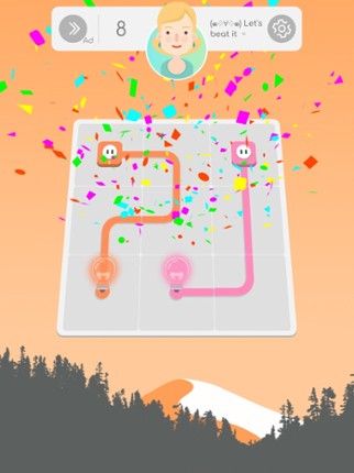 Connect Lights - Puzzle Game screenshot
