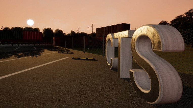 Container Terminal Simulator screenshot