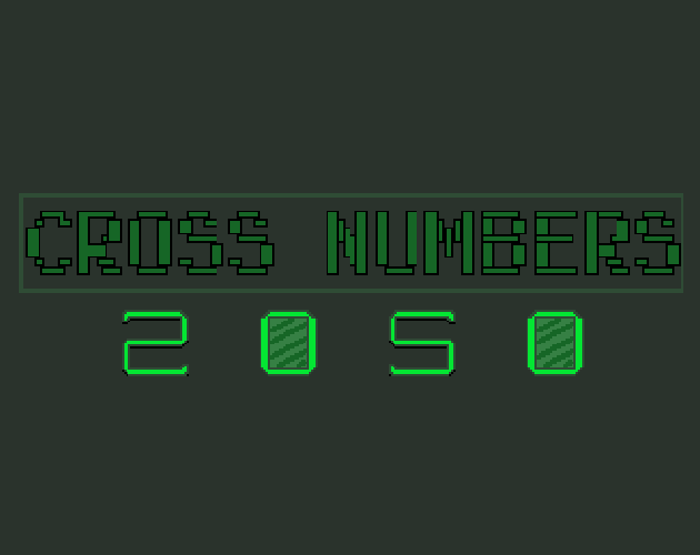 Games like Cross Numbers 2050