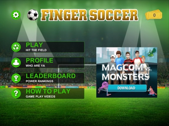 Finger Soccer : World Edition screenshot