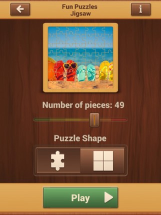 Fun Jigsaw Puzzles - Free Brain Training Games screenshot