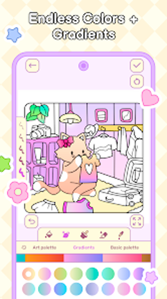 My Cute Friends: Coloring Book screenshot