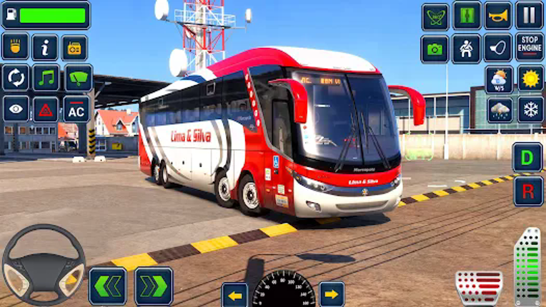 Euro Bus Games 3D Bus Driving screenshot
