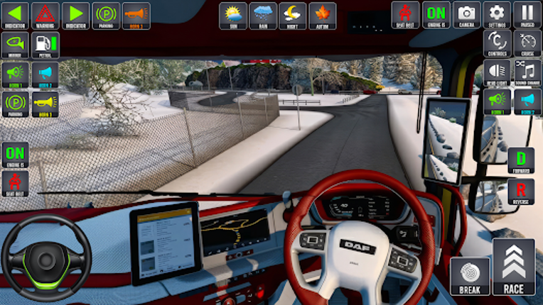 Truck Driving Offline Games 3d screenshot