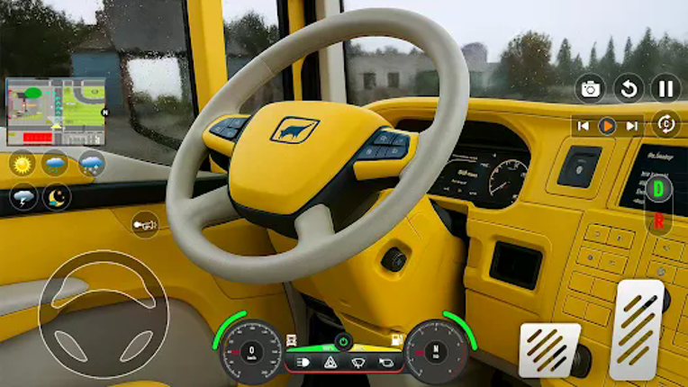 US Cargo Truck Driving 3D Game screenshot