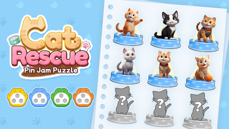 Cat Rescue : Pin Jam Puzzle screenshot