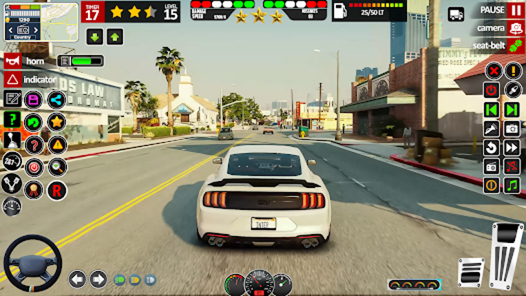 US School Car Game: Car Drive screenshot