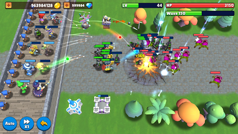 Wall Castle: Tower Defense TD screenshot