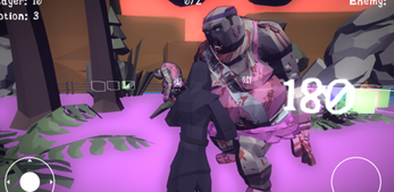 Dead Combat: Zombie Games 3D screenshot